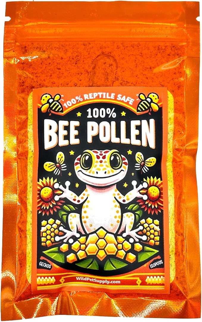 100% Bee Pollen Powder - Food for Reptiles