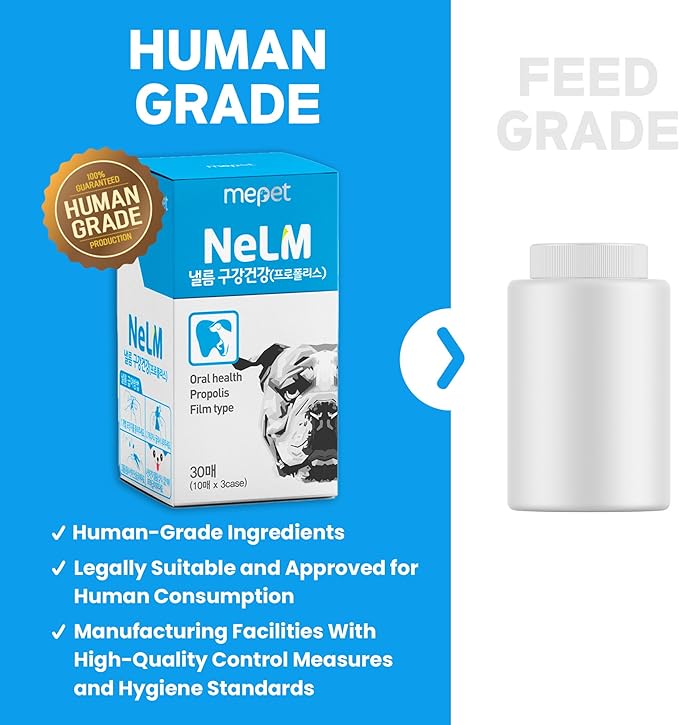 NeLM Supplements & Vitamins for Dogs - Mouth Dissolving Strips - Multivitamin, Eye, Hip & Joints, Gut, Dental Support - Pet Health Supplies - 30 Stips(Pack of 1) (30 Strips (Pack of 1), Dental Care)