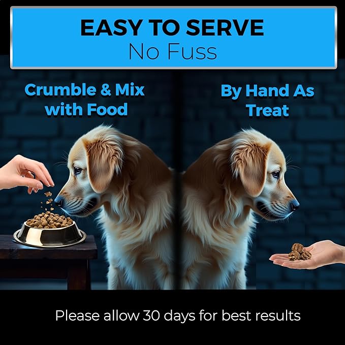 Pet Chef Cannine Probiotics: Fixes Smelly Breath, Runny Eyes, Paw Licking. Probiotics & Prebiotics for Dog Digestion Gut Health. Dog Anal Gland repair-30 Billion cfu Strong-All Ages. No Chemicals