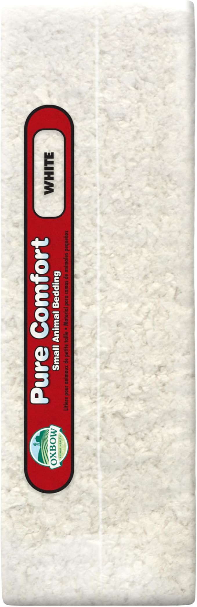 Oxbow Animal Health Pure Comfort Bedding, Rabbit, Hamster, & Guinea Pig Bedding, Bunny Supplies for Litter Box, Pet Safe, Low Dust, White Paper, 72 Liter Bag