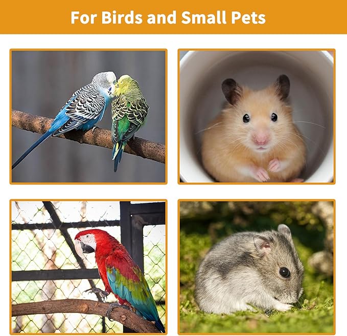 kathson Spray Millet Treat Sun-Dried Bird Millet Parakeet Treats for Budgies Finches Cockatiels Parrots Lovebird Hamster Other Pet Birds 0.44LB