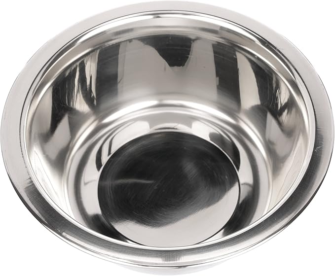 Neater Pet Brands 3.5 Cup (28 oz.) Stainless Steel Dog Bowls, 1 Single Neater Feeder Replacement Bowl (Medium Deluxe Model), Dog Food Bowl or Water Bowls, Dishwasher Safe Metal Dish for Medium Dogs