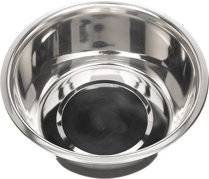 Neater Pet Brands 9 Cup (72 oz.) Stainless Steel Dog Bowls, 1 Single Neater Feeder Replacement Bowl (Large Deluxe Model), Dog Food Bowl or Water Bowls, Dishwasher Safe Metal Dish for Large Dogs