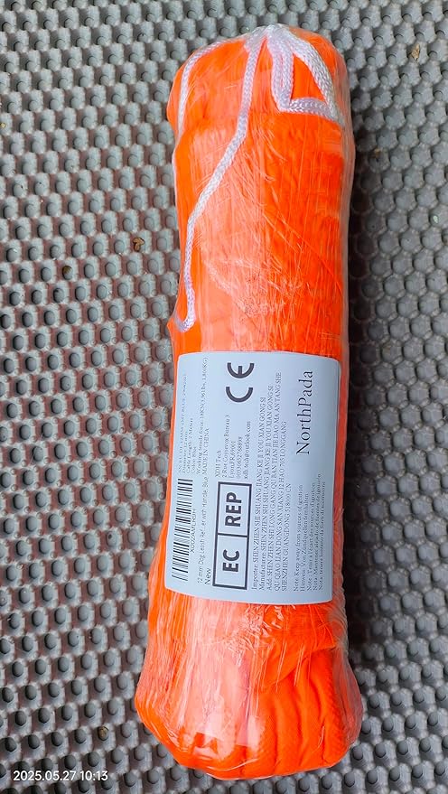 1/2 in Dog Leash Reflective Heavy Duty Rope for Medium Large Dogs, 6.5 FT with Handle, Blue