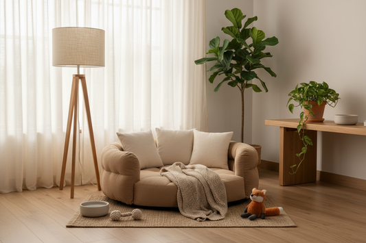 How to Create a Calm & Cozy Space for Your Pet at Home