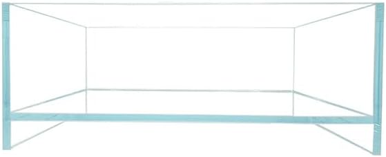 Nano Tall Rimless Aquarium Low Iron Frameless Fish Tank, Extra Clear with Floating Air Style, for Aquariums or Terrariums