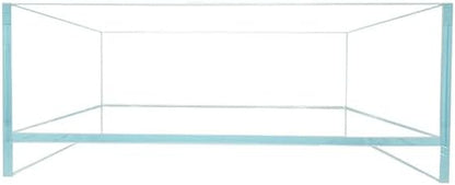 Nano Tall Rimless Aquarium Low Iron Frameless Fish Tank, Extra Clear with Floating Air Style, for Aquariums or Terrariums