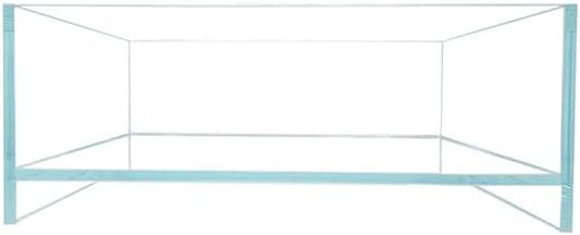 Nano Tall Rimless Aquarium Low Iron Frameless Fish Tank, Extra Clear with Floating Air Style, for Aquariums or Terrariums