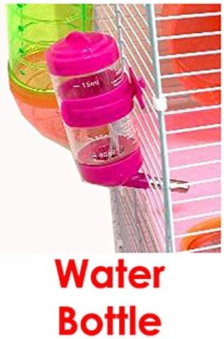 Pink Large 5-Levels Hamster Habitat Rodent Gerbil Mouse Mice Rats Animal Critters Home Cage Includes Complete Set of Accessories