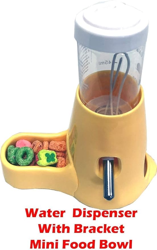 Large Deluxe 2-Tiers Acrylic Dwarf Hamster Home Mouse Gerbil Reptiles Palace Rat Habitat Cage Running Wheel Water Bottle Food Bowl Expandable Outlet