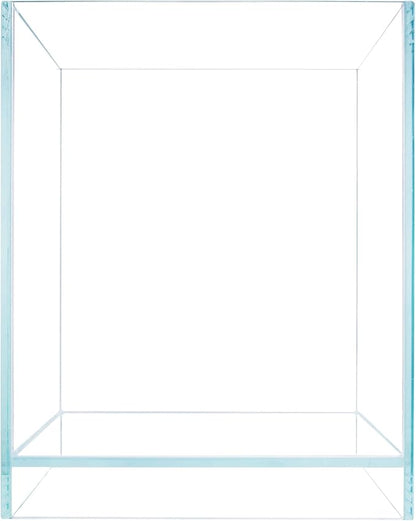 Nano Tall Rimless Aquarium Low Iron Frameless Fish Tank, Extra Clear with Floating Air Style, for Aquariums or Terrariums