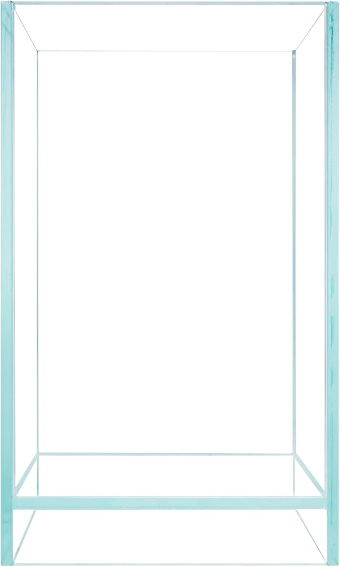 Nano Tall Rimless Aquarium Low Iron Frameless Fish Tank, Extra Clear with Floating Air Style, for Aquariums or Terrariums