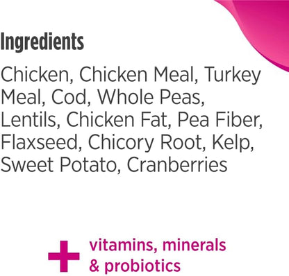 Nulo Freestyle High Protein Cat & Kitten Food, Chicken & Cod Recipe - Natural Grain-Free Dry Cat Food with Omega Fatty Acids & Probiotics, 14 lb Bag