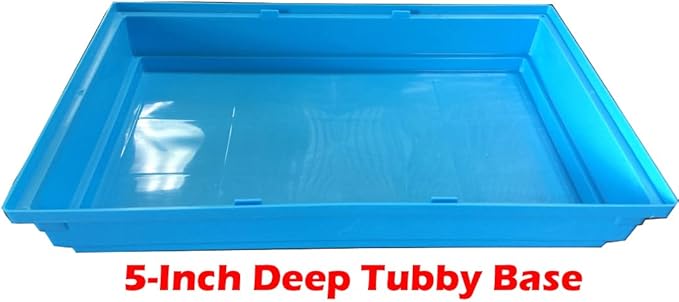 Extra Large Multi-Floors Expandable and Customizable Hamster Mansion Mouse Habitat Gerbil Home Rat House Small Animal Critter Home Cage with Hide House Excerise Running Wheel Food Bowl