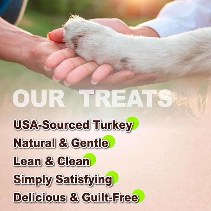 AFreschi Wrapped Turkey Tendon with Chicken Stick 3.5 oz, USA-Sourced Turkey Tendon, Dog Treats for Wrapped Series, All Natural Human Grade Dog Treat, Hypoallergenic, Rawhide Alternative