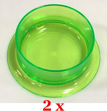 Acrylic Clear Expandable and Customizable 3-Solid Floor Levels Hamster Habitat Mouse Mice Home Rodent Gerbil Rat Cage Top Lookout Level with 6" Diameter Exercise Ball