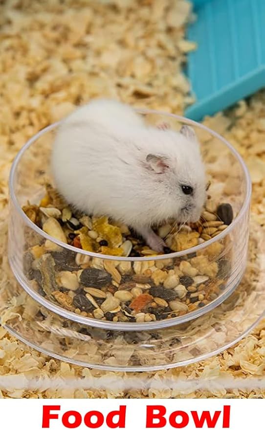 Pink Large Twin Tower 5-Levels Crossing Level Tube Habitat Syrian Hamster Home Rodent Gerbil Mouse Mice Rat Wire Animal Critters Cage with Hide House Running Wheel Food Dish Water Bottle Deep Base