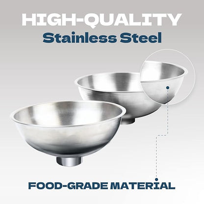 KatSupreme Raised Cat Food Bowls - Elevated Tilted Bowls Set, Stainless Steel, 2 pcs