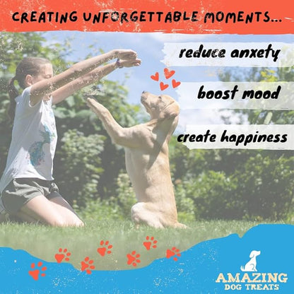 Amazing Dog Treats - 6 Inch Bulk Collagen Sticks for Dogs - (100 Count) - Collagen Sticks for Dogs - No Hide Dog Bones