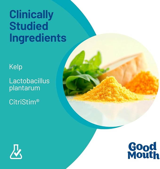 Good Mouth Dental Chews for Dogs – Controls Plaque & Tartar, Promotes Fresh Breath, Supports Gum & Oral Health – Clinically Studied, Cheeseburger Flavor, No Mess, 60 Soft Chews