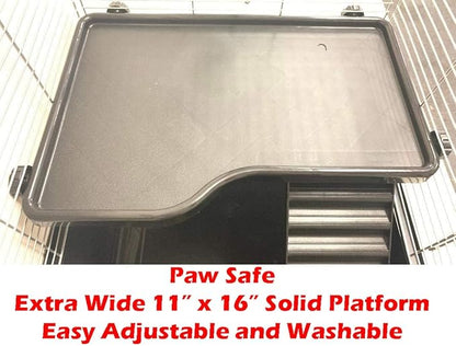 Pet Products Universal X-Large 4-Level Small Animals Home Critters Habitat Cage Narrow 3/8-inch Wire Spacing for Wide Variety Exotics Animal Hamster Rat Mouse Guinea Pig