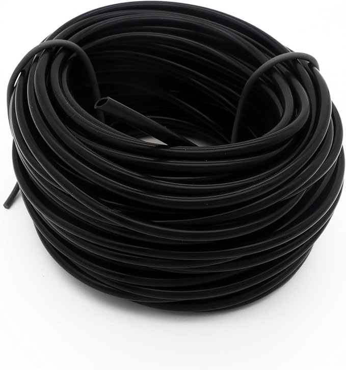 ALEGI 100 Feet 3/16-Inch Professional Flexible Silicone Air Tubing for Aquariums, Terrariums, Hydroponics