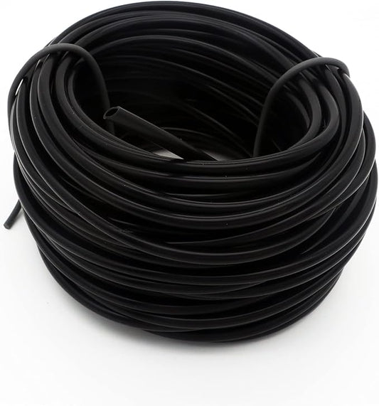 ALEGI 100 Feet 3/16-Inch Professional Flexible Silicone Air Tubing for Aquariums, Terrariums, Hydroponics