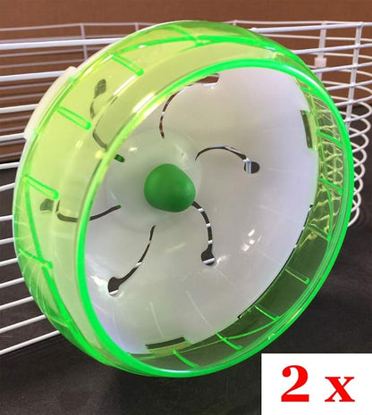 Acrylic Clear Expandable and Customizable 3-Solid Floor Levels Hamster Habitat Mouse Mice Home Rodent Gerbil Rat Cage Top Lookout Level with 6" Diameter Exercise Ball