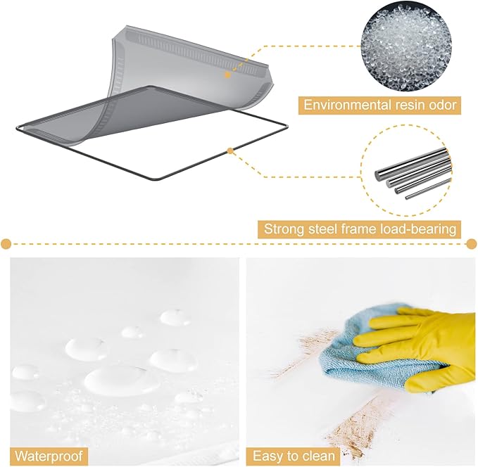 DINMO Rabbit Playpen, Guinea Pig Cages, Hamster Cages, Interesting Game Holes Design for Small Animal, Bunny, Ferret, Hedgehog, DIY, Expanded, Portable, Exercise Fence, 61.4 x 25.4 x 16.4 inches