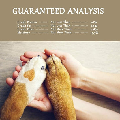 American Paws Chicken Jerky Dog Treats Made in USA All Natural (8 oz)