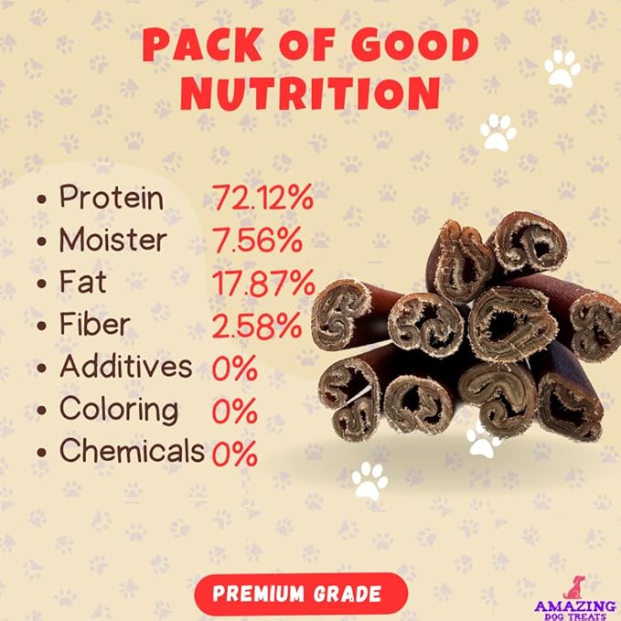 Amazing Dog Treats - 6 Inch Bulk Collagen Sticks for Dogs - (100 Count) - Collagen Sticks for Dogs - No Hide Dog Bones