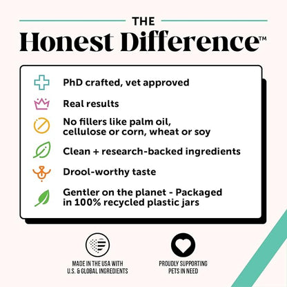 Pet Honesty Dental Health Fresh Sticks - Oral Hygiene Dental Treat for Dogs - Dental Dog Chews - Freshen Dog Breath, Reduce Plaque + Tartar - 16 Sticks