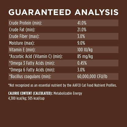 Instinct Original Dry Cat Food, Raw Coated Kibble, High Protein, Grain Free Recipe - Real Chicken, 5 lb. Bag