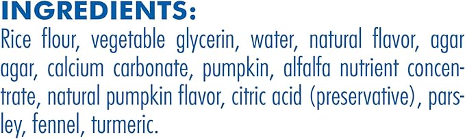 N-Bone Flossta Dual Action Dental Chews for Dogs, Unique Twist Shape for Deep Teeth Cleaning and Proactive Dental Care, Pumpkin Flavor, 8 Count 6.4-oz Bag