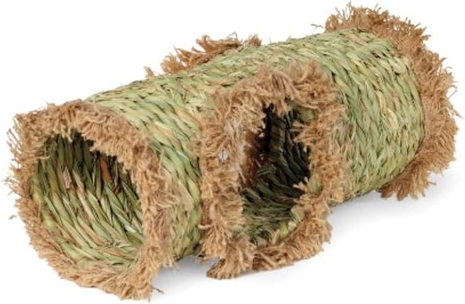 Prevue Hendryx 1098 Nature's Hideaway Grass Tunnel Toy, 13.5" x 6 "