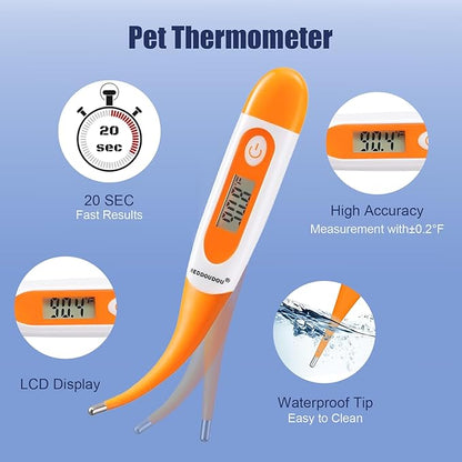 Puppy Kitten Whelping Kit, Whelping Kit with Feeding Nipple Bottle Stethoscope Scissors Cord Clamps Aspirator etc Full kit