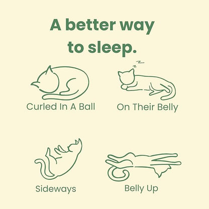 CATTASAURUS Peekaboo Cat Cave for Multiple & Large Cats Up to 30-45 Lbs, Fluffy Cat Beds for Indoor Cats, Scratch Detachable & Washable Tunnel Bed, Comfy Donut Cat Cave (Pink, Large (Calming))