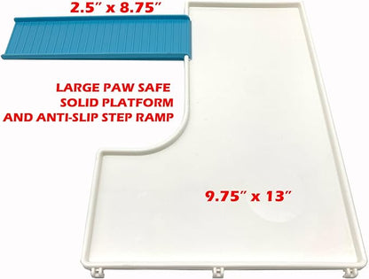 Extra Large Multi-Floors Expandable and Customizable Hamster Mansion Mouse Habitat Gerbil Home Rat House Small Animal Critter Home Cage with Hide House Excerise Running Wheel Food Bowl