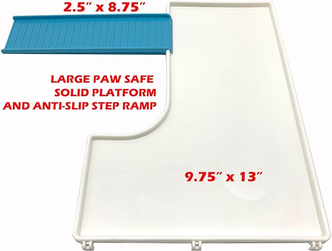 Extra Large 23" Multi-Floors Hamster Mansion Mouse Habitat Gerbil Home Rat House Small Animal Critter Expandable and Customizable Cage with Hide House Running Wheels Food Dish Water Bottle Deep Base