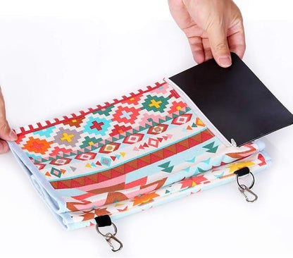 KINTOR Bird Nest Snuggle Hut,Parrot Habitat Cave Hanging Tent for Small Medium Parrots Budgies Eclectus Parakeet Cockatiels Lovebird African Grey (Pink Ethnic, M)