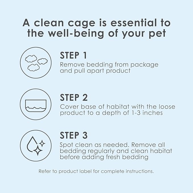 Kaytee Clean & Cozy Natural Paper with Extreme Odor Control Bedding, Made with 100% Recycled Paper