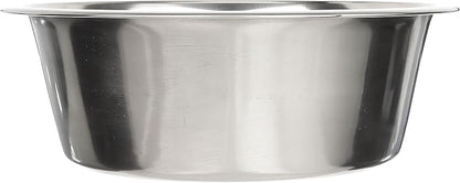Neater Pet Brands 16 Cup (128 oz.) Stainless Steel Dog Bowls, 1 Single Large Dog Water Bowl or Food Bowl for Indoors or Outdoors, Metal Bowls for Large Breed, Dishwasher Safe Dish for Extra Big Dogs