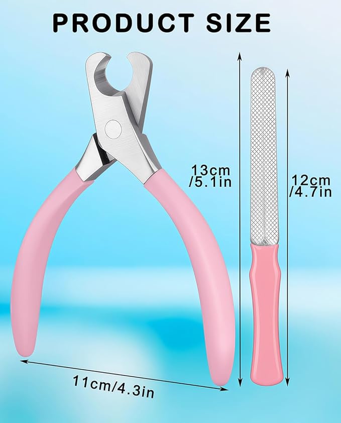 Large Dog Nail Clippers Wide Jaw Opening Heavy Duty Dog Nail Trimmer Cat Claw Clippers
