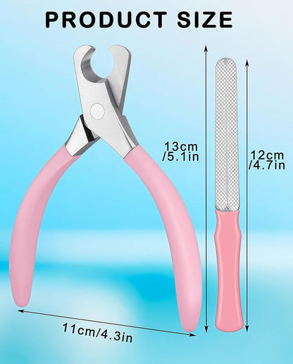 Large Dog Nail Clippers Wide Jaw Opening Heavy Duty Dog Nail Trimmer Cat Claw Clippers