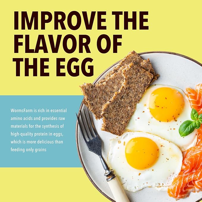 11lb Dried Mealworms for Chickens Snacks for Birds Bulk-Treats for Laying Hens(11 Pound)