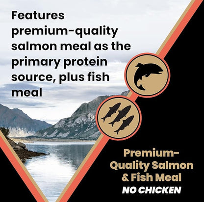 VICTOR Super Premium Dog Food — Sensitive Skin and Stomach — Salmon Meal & Brown Rice Recipe Dry Kibble — Gluten Free, No Chicken, Ideal for Dogs with Allergies — Adult and Puppy Food, 30 lb