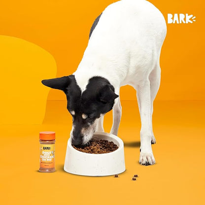 Barkbox Chicken Dog Treat Topper, High Protein Ingredients for All Breeds, Rosemary Extract for Large & Small Breeds, Elevate Dog Food Dining - Shake & Pour for Dog Bowls