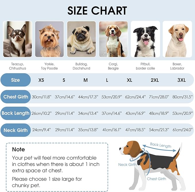 Queenmore Dog Sweaters for Small Dogs Male, Turtleneck Fall Doggie Sweater, Waffle Knit Sweater for Dogs, Cat Sweater Puppy Sweaters, Puppy Christmas Sweater, Blue XS