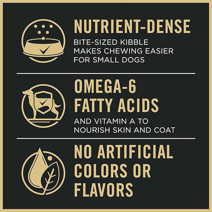 Purina Pro Plan Small Breed Dog Food With Probiotics for Dogs, Shredded Blend Chicken & Rice Formula - 6 lb. Bag