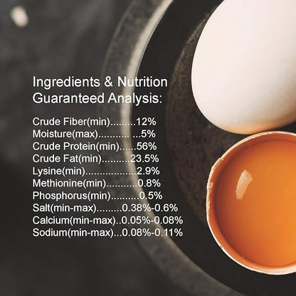 Amzey Dried Mealworms 1 LB, 100% Natural Meal Worms for Chicken & Birds, Organic Chicken Feed for Laying Hens, High Protein and Nutrition, Zipped Bag